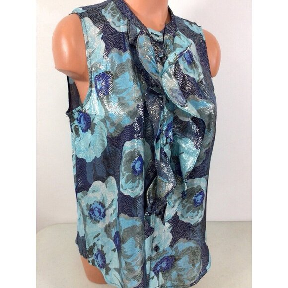 J Crew Floral Blouse Womens Small New - Picture 2 of 9